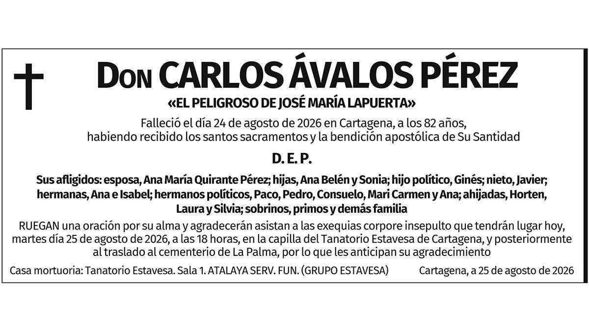 Don Carlos Ávalos Pérez