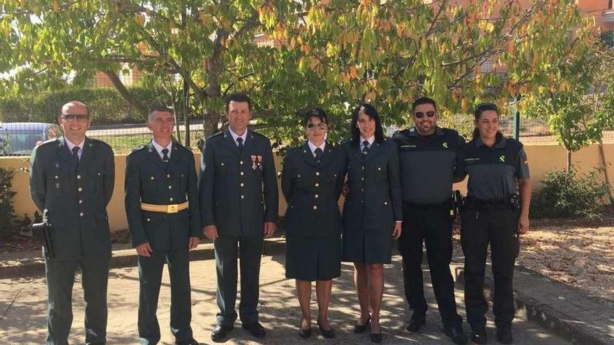 La Guardia Civil de Camarzana también festeja la patrona