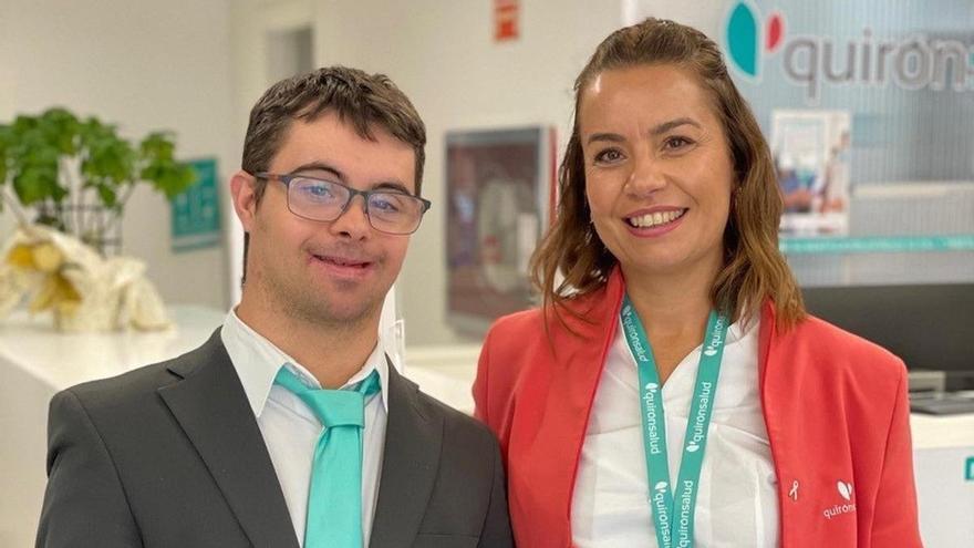 Quirónsalud Clideba y Down Badajoz colaboran para reforzar la empleabilidad de personas con discapacidad intelectual