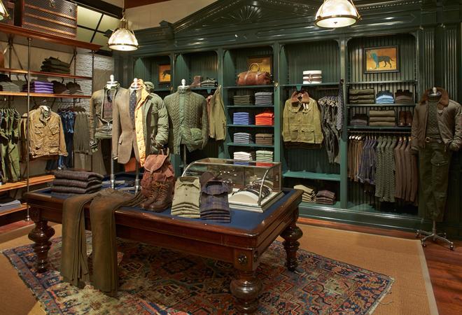 Nueva flagship store de Polo Ralph Lauren: para hombre