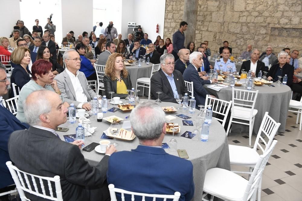 El presidente de la Agencia Nacional de Evaluación de la Calidad y Acreditación (ANECA), José Arnáez, en los desayunos Universidad-Sociedad