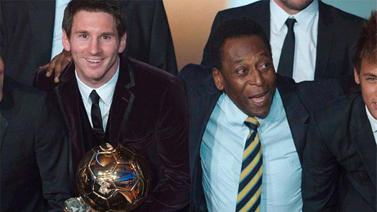 Cuando regrese el fútbol, Messi tiene el reto de superar a Pelé
