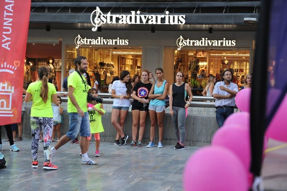 Zumba en la Avenida Libertad