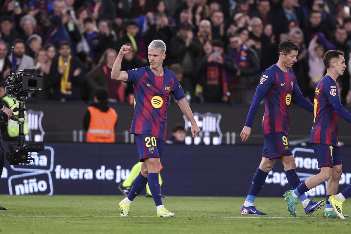 Olmo desembussa les canonades del Barça i Lamine Yamal deixa una obra d’art davant l’Oviedo