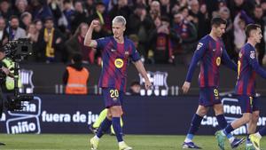 Olmo desembussa les canonades del Barça i Lamine Yamal deixa una obra d’art davant l’Oviedo