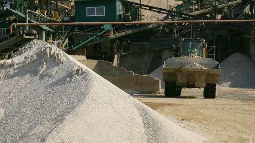 Instalaciones del centro de producción de Erimsa en Frades.