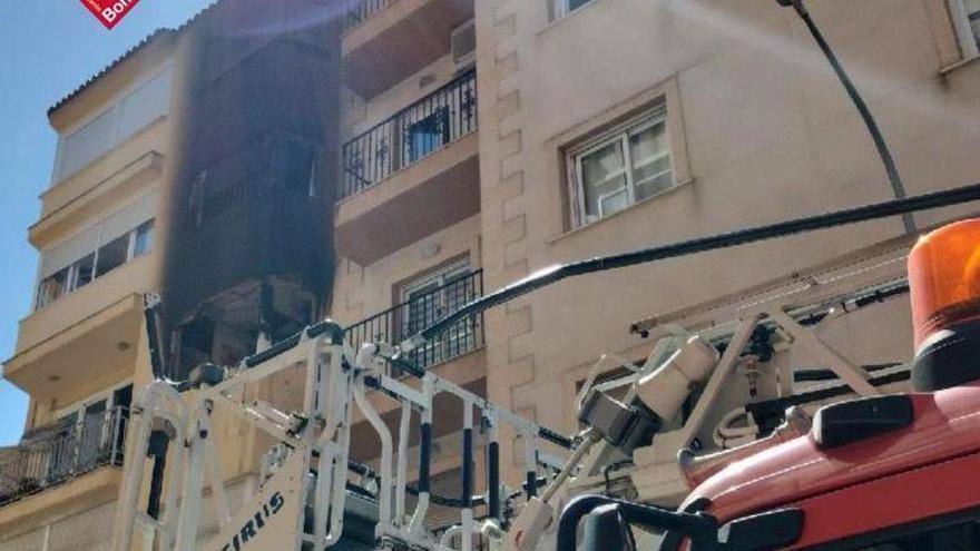 Fallece un hombre con movilidad reducida en el incendio de una vivienda en Callosa d'En Sarrià