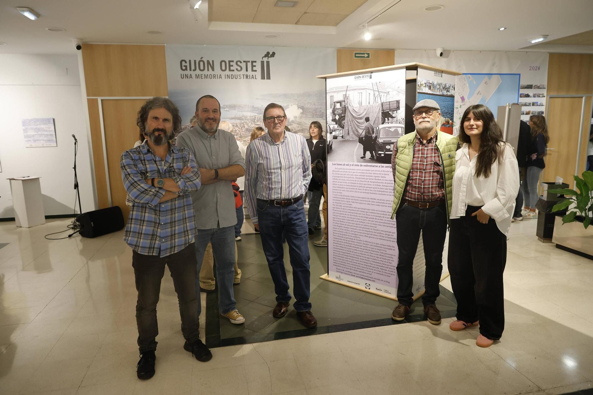 “Gijón Oeste una memoria industrial II” abre sus puertas en La Calzada (en imágenes)