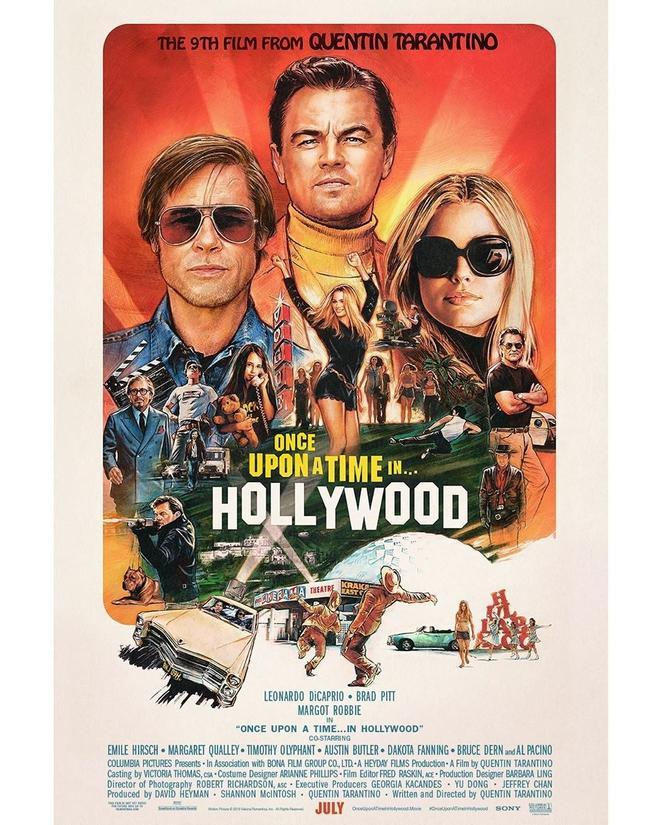 Cartel Erase una vez en Hollywood