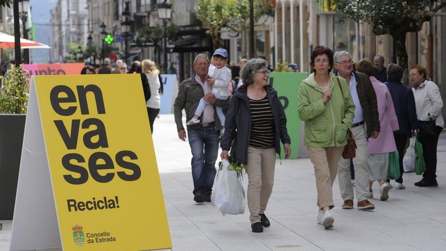 Paneles informativos para la actividad de ayer. | Bernabé/ Javier Lalín