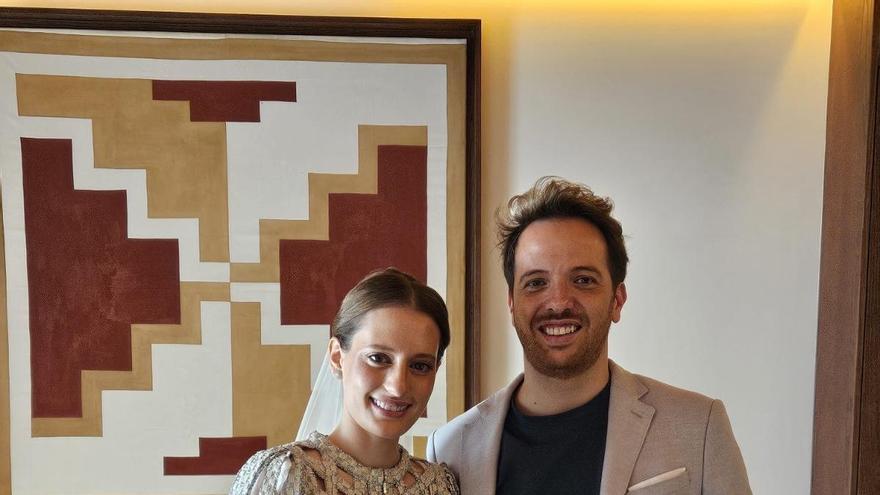 FOTOGALERÍA | El peluquero que ha peinado a Micaela Belmont para su gran día en Cáceres