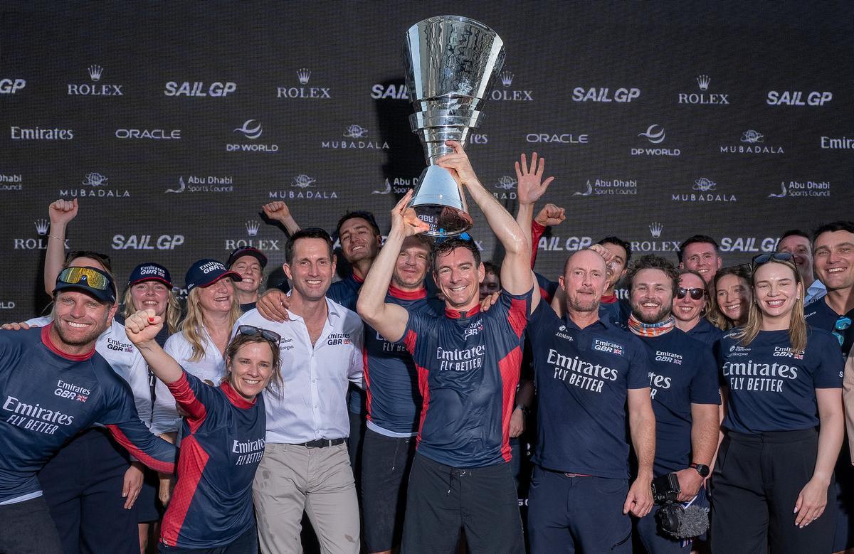 Emirates GBR es la nueva campeona del Rolex SailGP Championship.