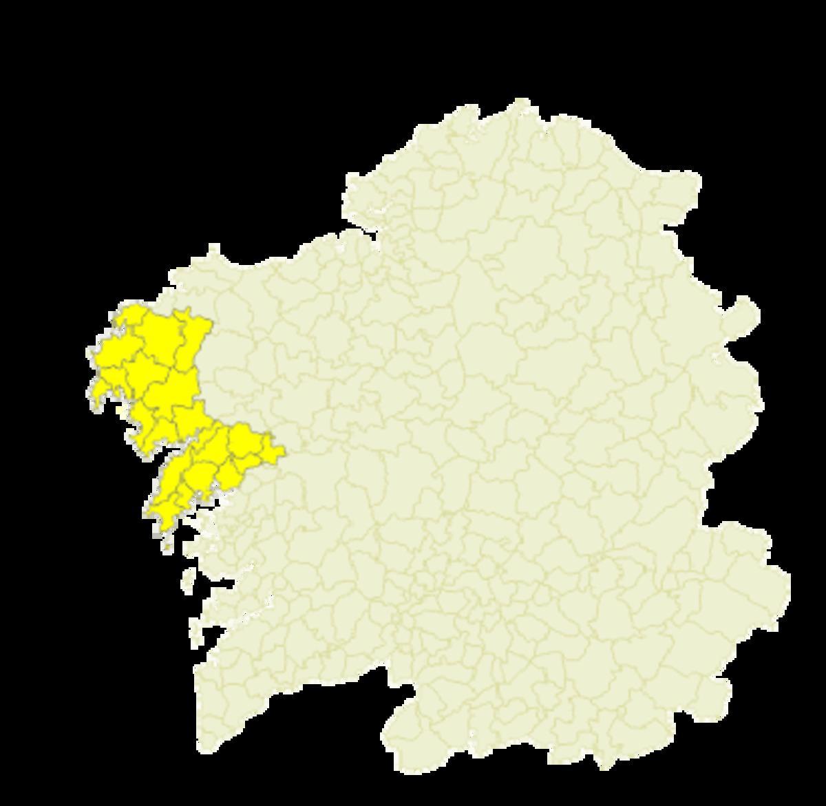 Avisos activos por lluvia para este lunes