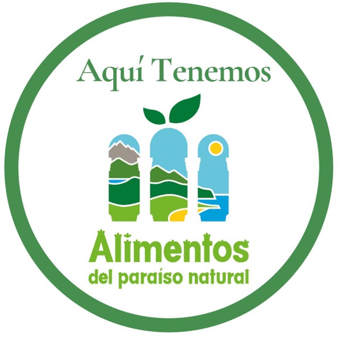 Etiqueta red de Alimentos del Paraíso.