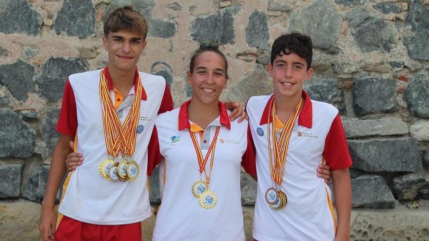 Guillermo Revilla, Carolina Ganado y Diego Palazuelo