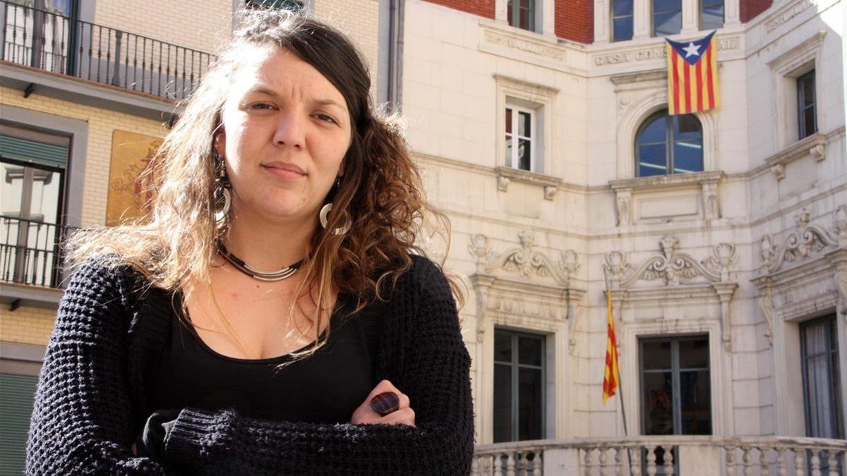 La alcaldesa de Berga, Montse Venturós.