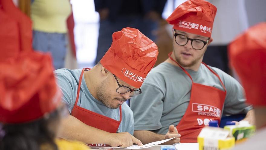 SPAR Gran Canaria y la Asociación Síndrome de Down: ocho años cocinando autonomía