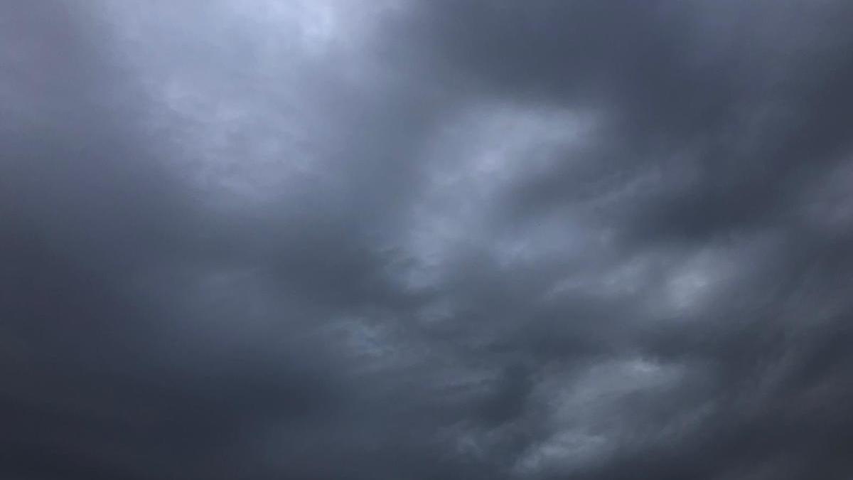 El cielo, esta mañana en Zamora.