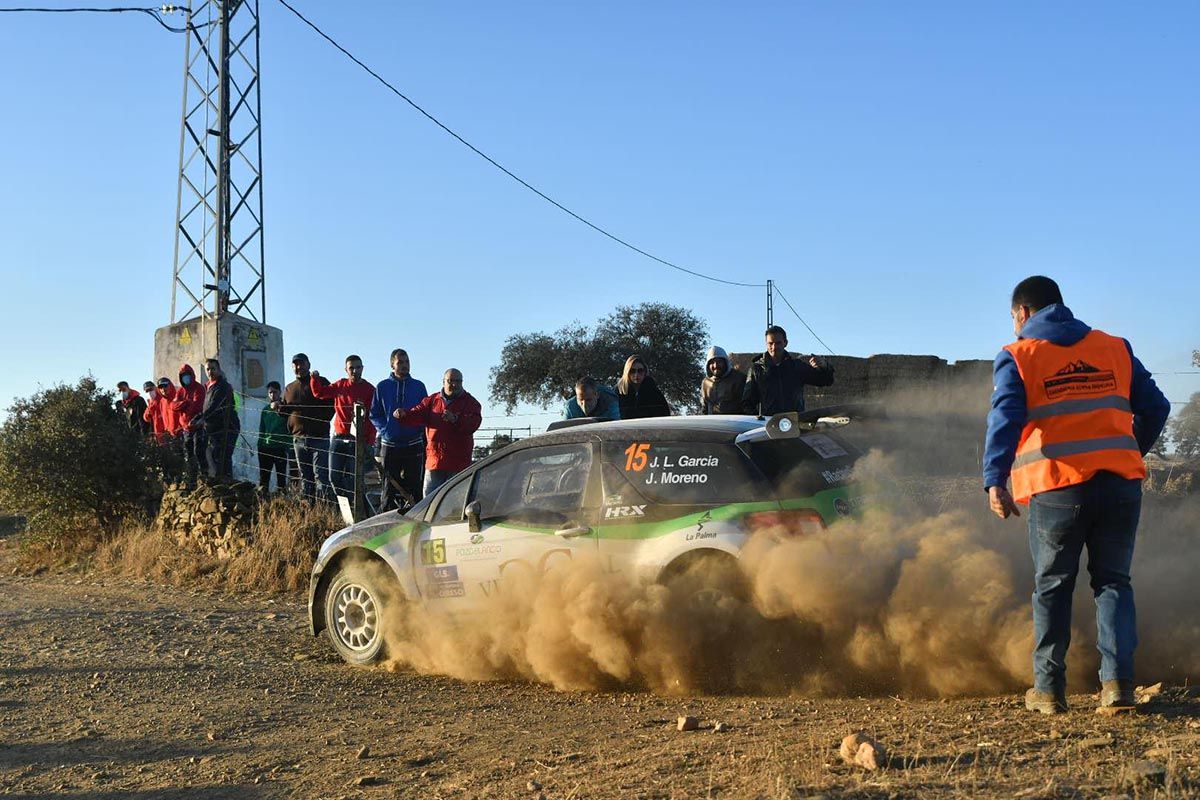 El Rally de tierra de Pozoblanco en imágenes