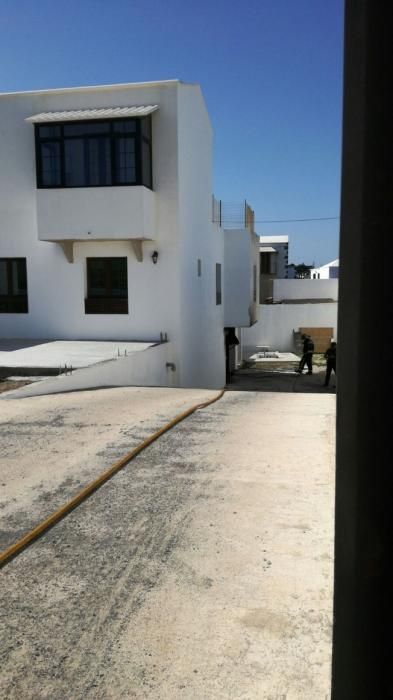 Incendio en una vivienda de Tinajo (Lanzarote)