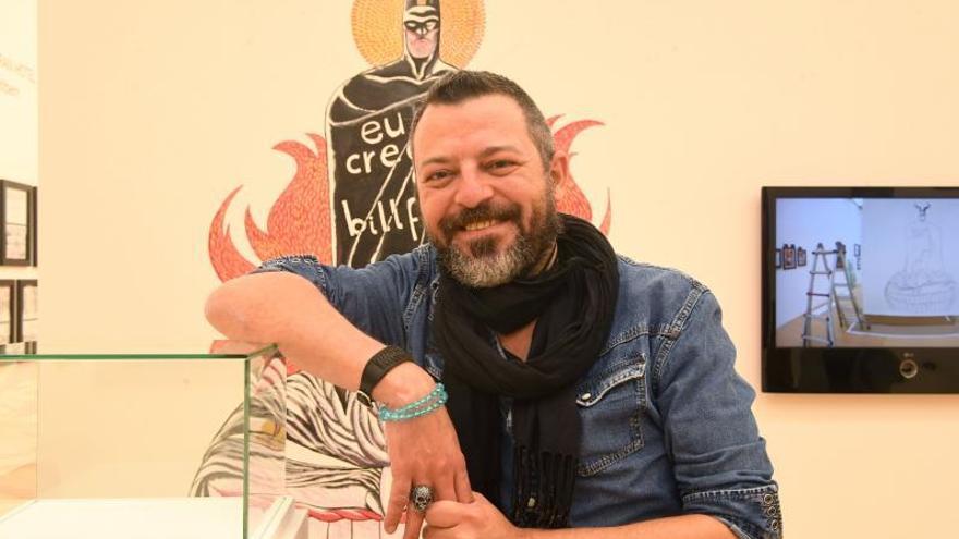 David Rubín, artista visual que estará en el Festival Internacional de la Historieta