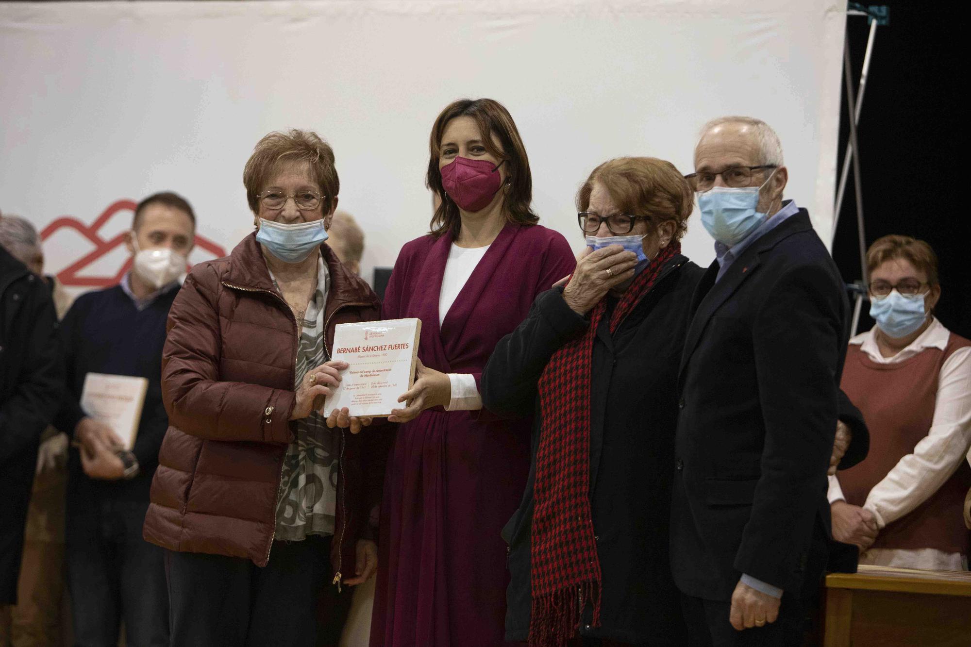 Homenaje a 18 víctimas del Holocausto de las comarcas de la Ribera Baixa y la Safor