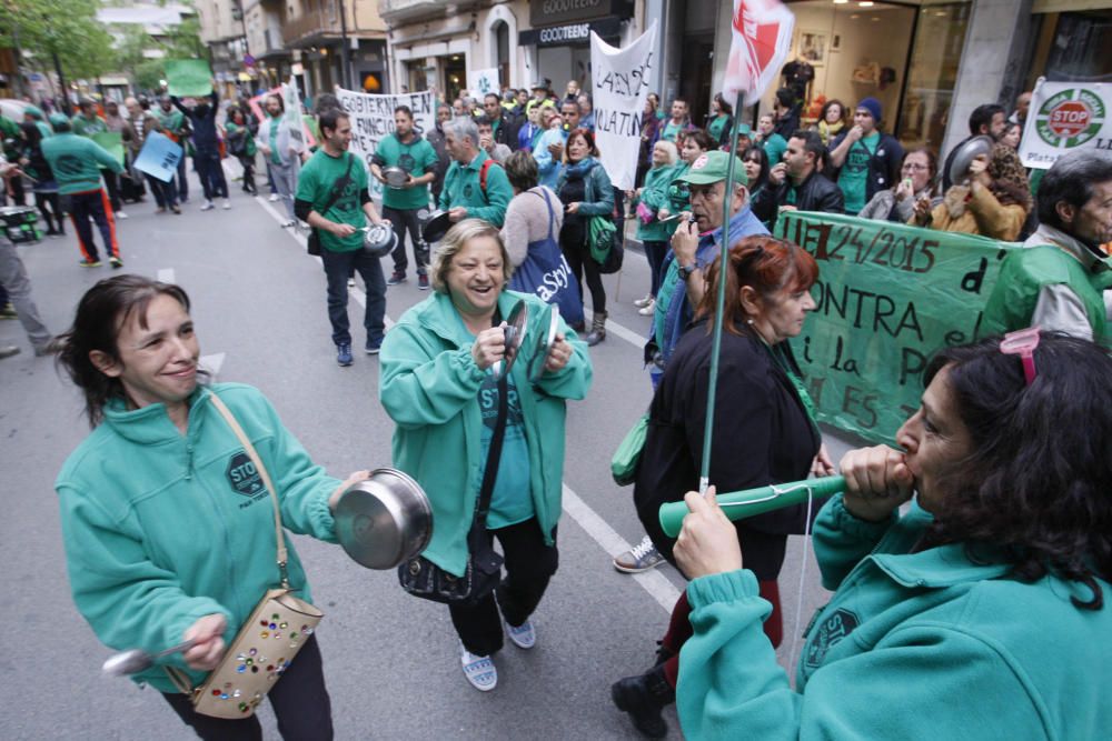 Nova protesta de la PAH a la seu del PP