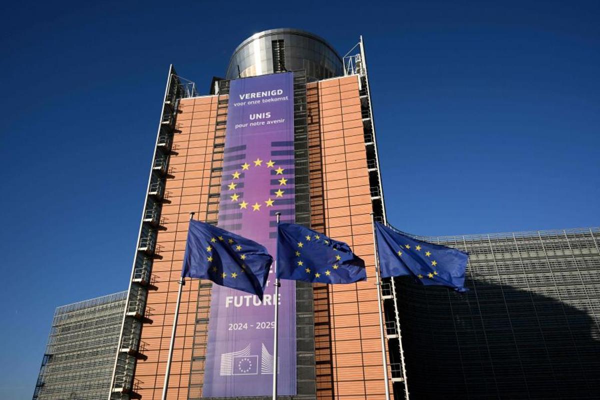 Edificio sede de la Comisión Europea en Bruselas.
