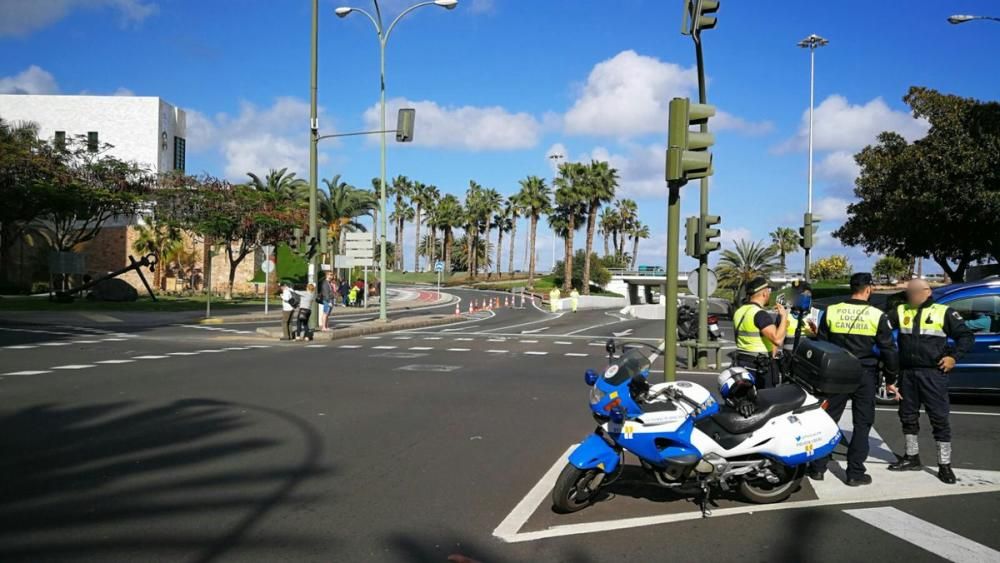 Cortes de tráfico y revisión de las carrozas