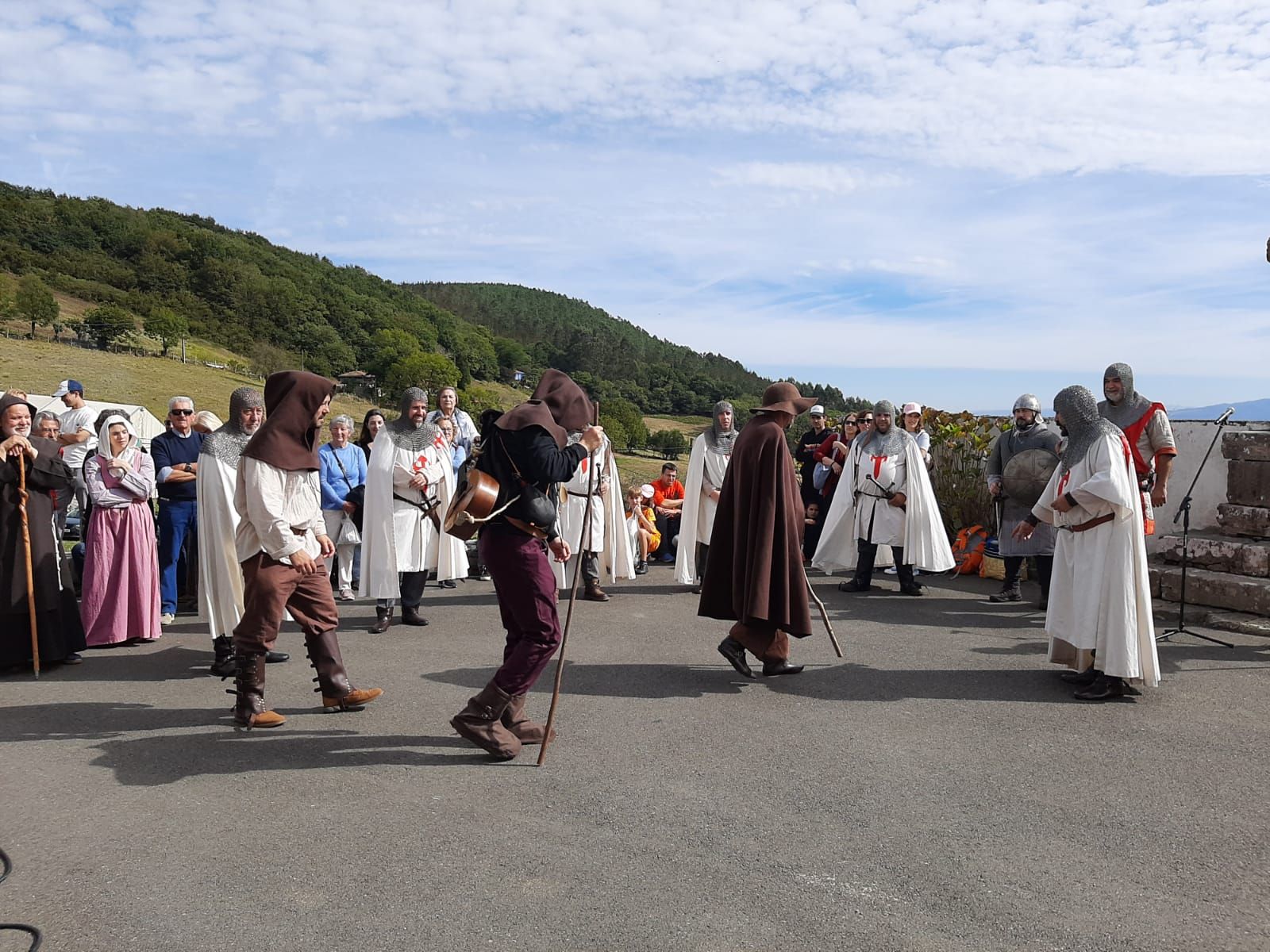 La I Recreación Peregrina en el Santuario del Fresno (Grado) en imágenes