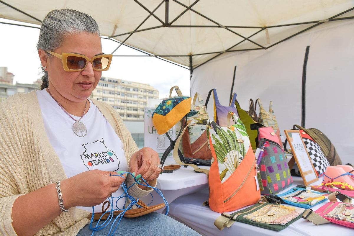 Segunda edición de la feria comercial Nos vamos de market, organizada por la asociación de empresarios Pilar-Farray de Guanarteme