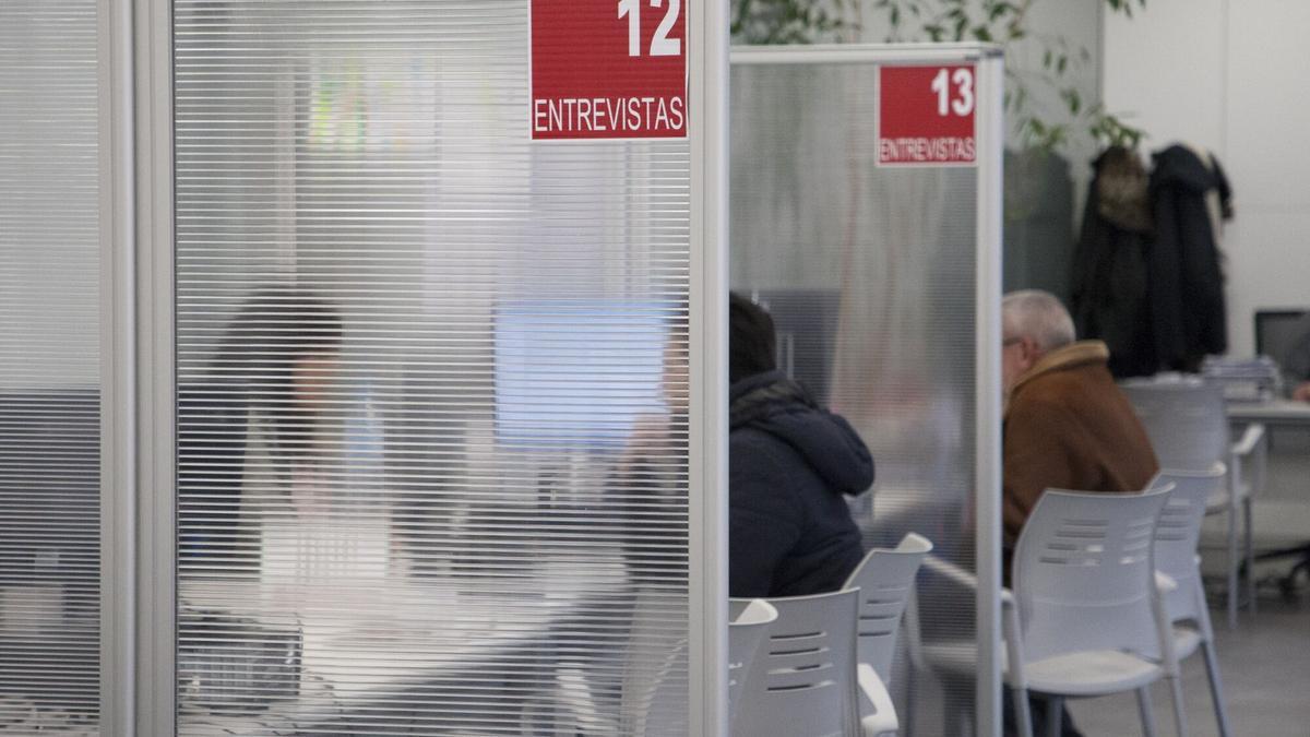 Oficina de empleo del Ecyl en Zamora.