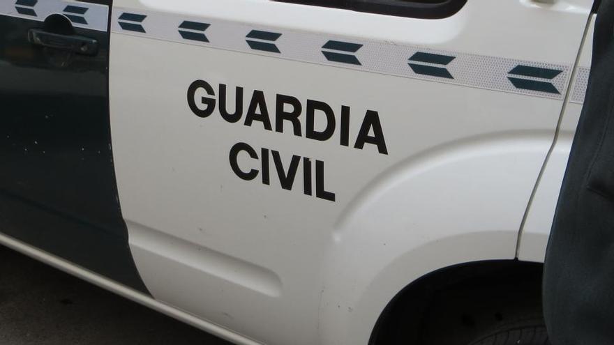 Un coche de la Guardia Civil.