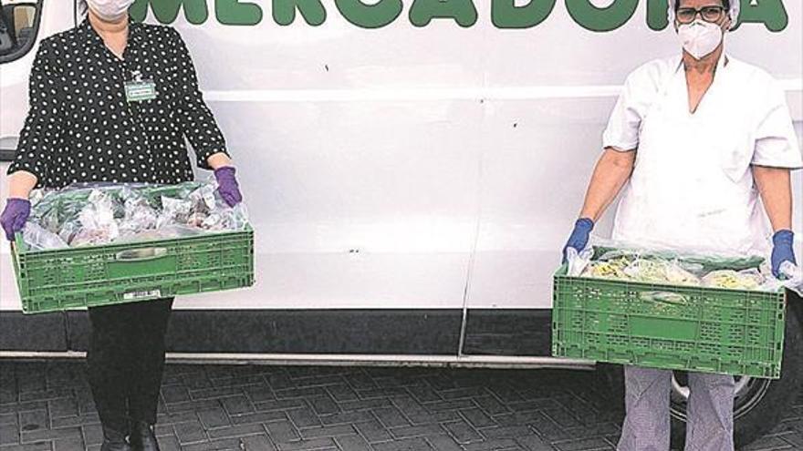Mercadona reparte 13.000 kilos de comida entre Castellón y Valencia