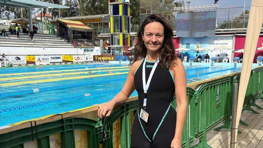 Silvia Vela García, del Natación Zamora, en el "top ten" dentro del IX Campeonato de España "Open" de Fondo