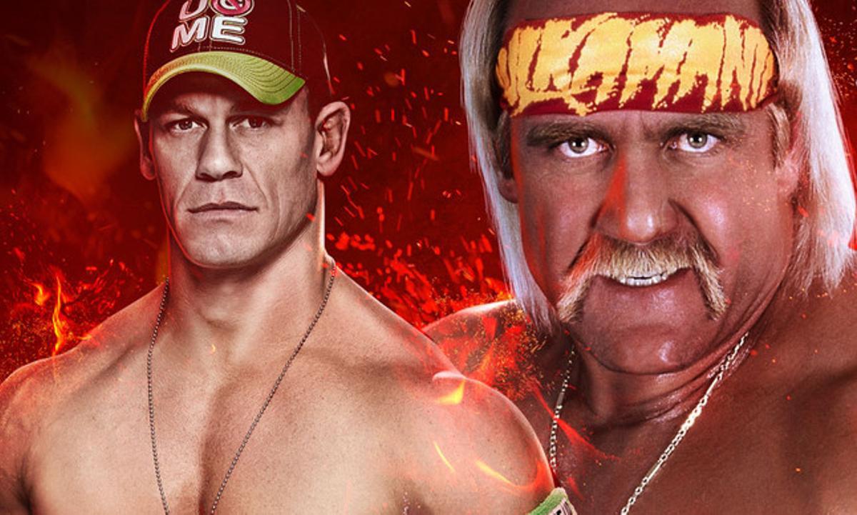 John Cena i Hulk Hogan, protagonistes de ’WWE 2K15’ John Cena i Hulk Hogan, protagonistes de ’WWE 2K15’