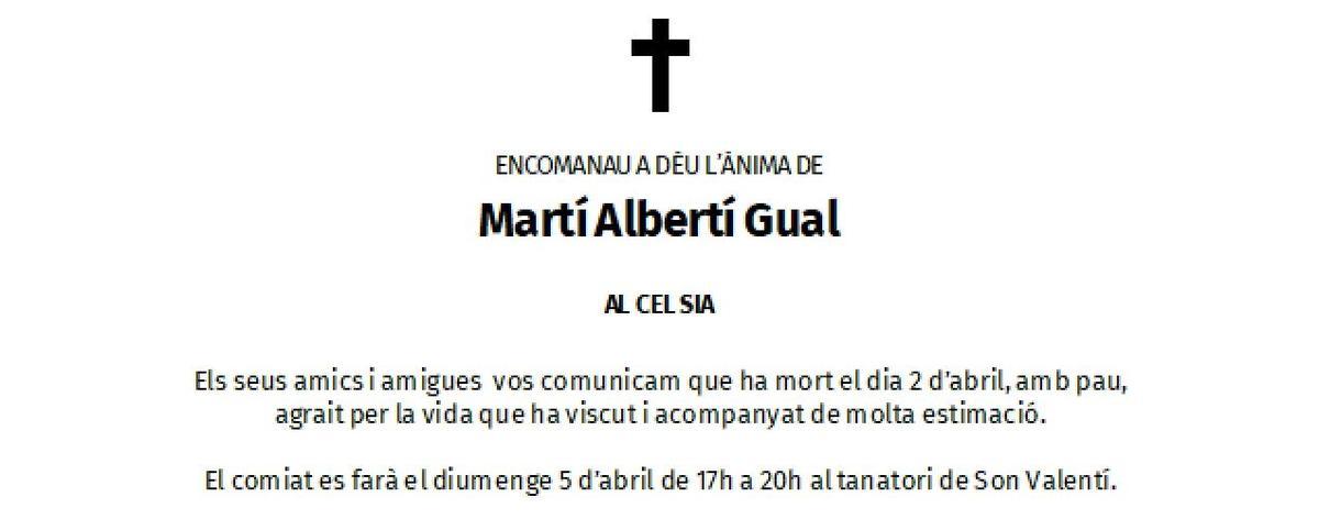 Martí Albertí Gual