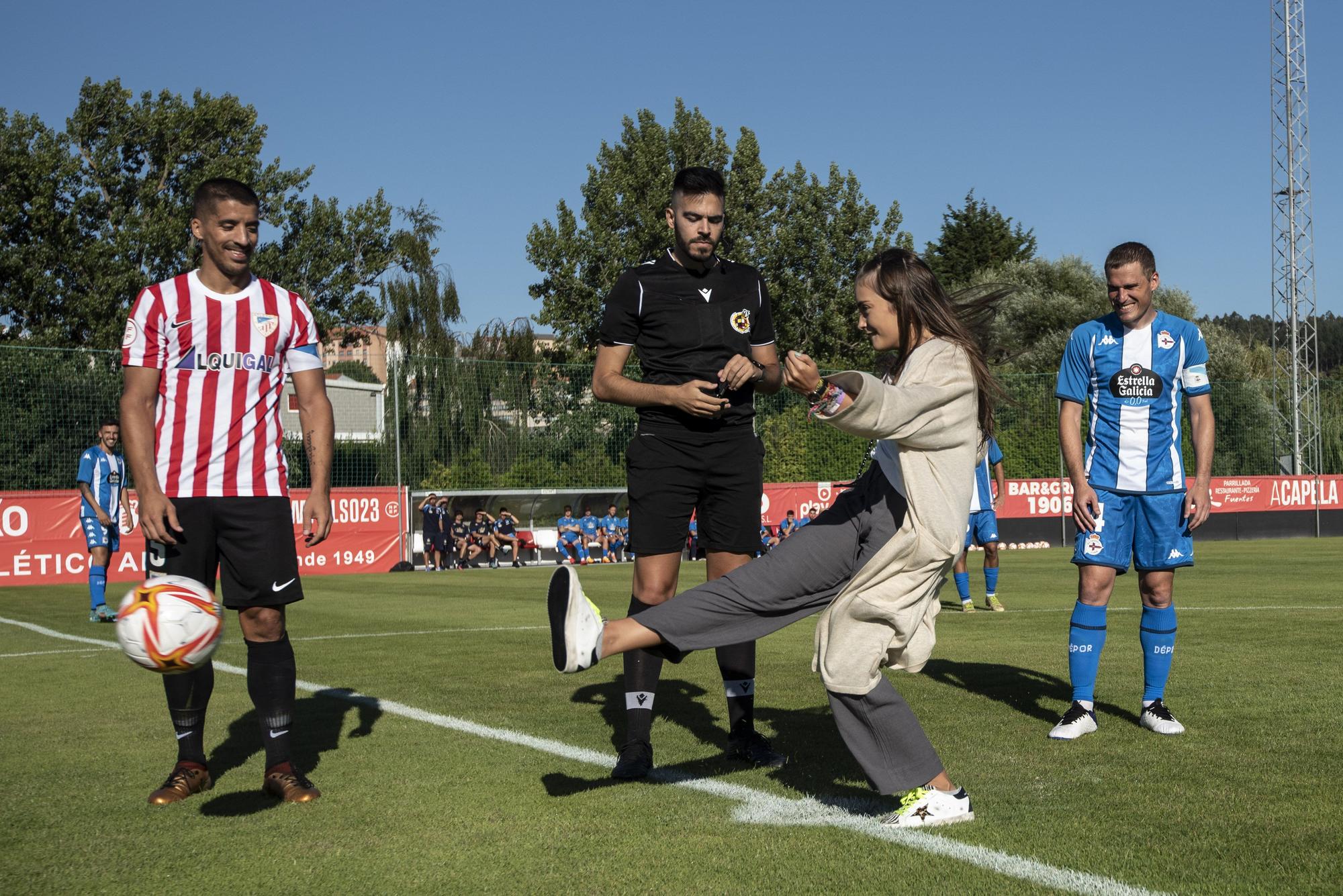 Homenaje a Arsenio Iglesias en el debut del Dépor en pretemporada