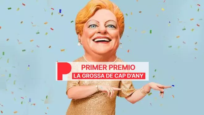 El 03829, primer premio de la Grossa de Cap d'Any 2022