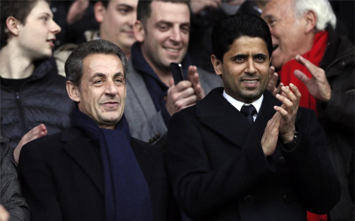 Sarkozy, seguidor del PSG