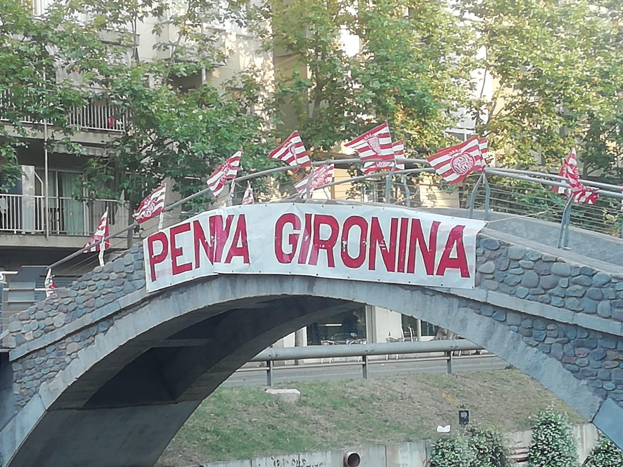 La ciutat vibra amb el Girona