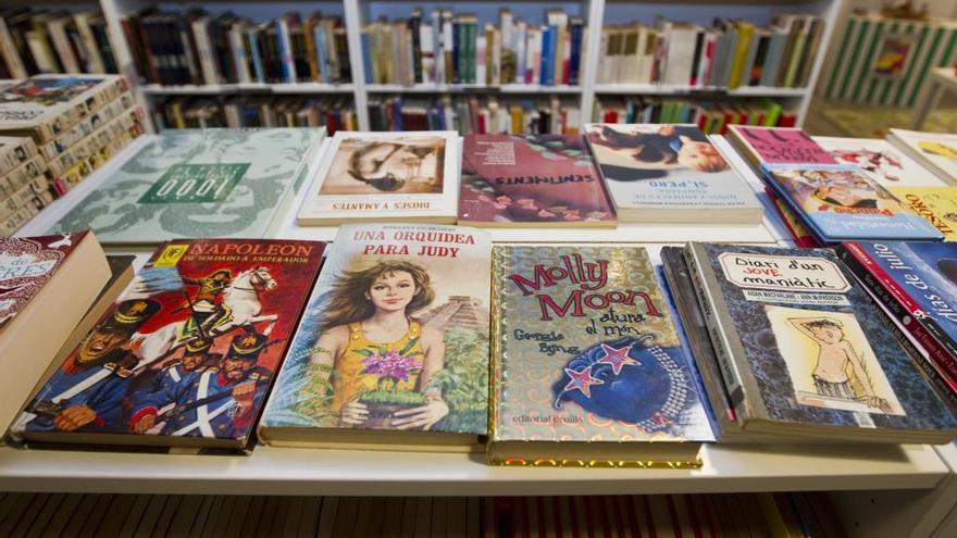 Libros juveniles en una libreria de Valencia