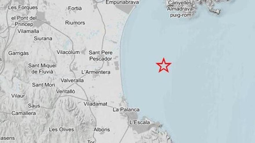 L&#039;Alt Empordà registra un terratrèmol de magnitud 1,5