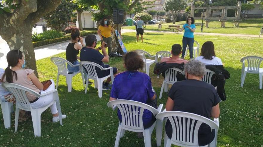 El cuentacuentos en los jardines. / G.N.