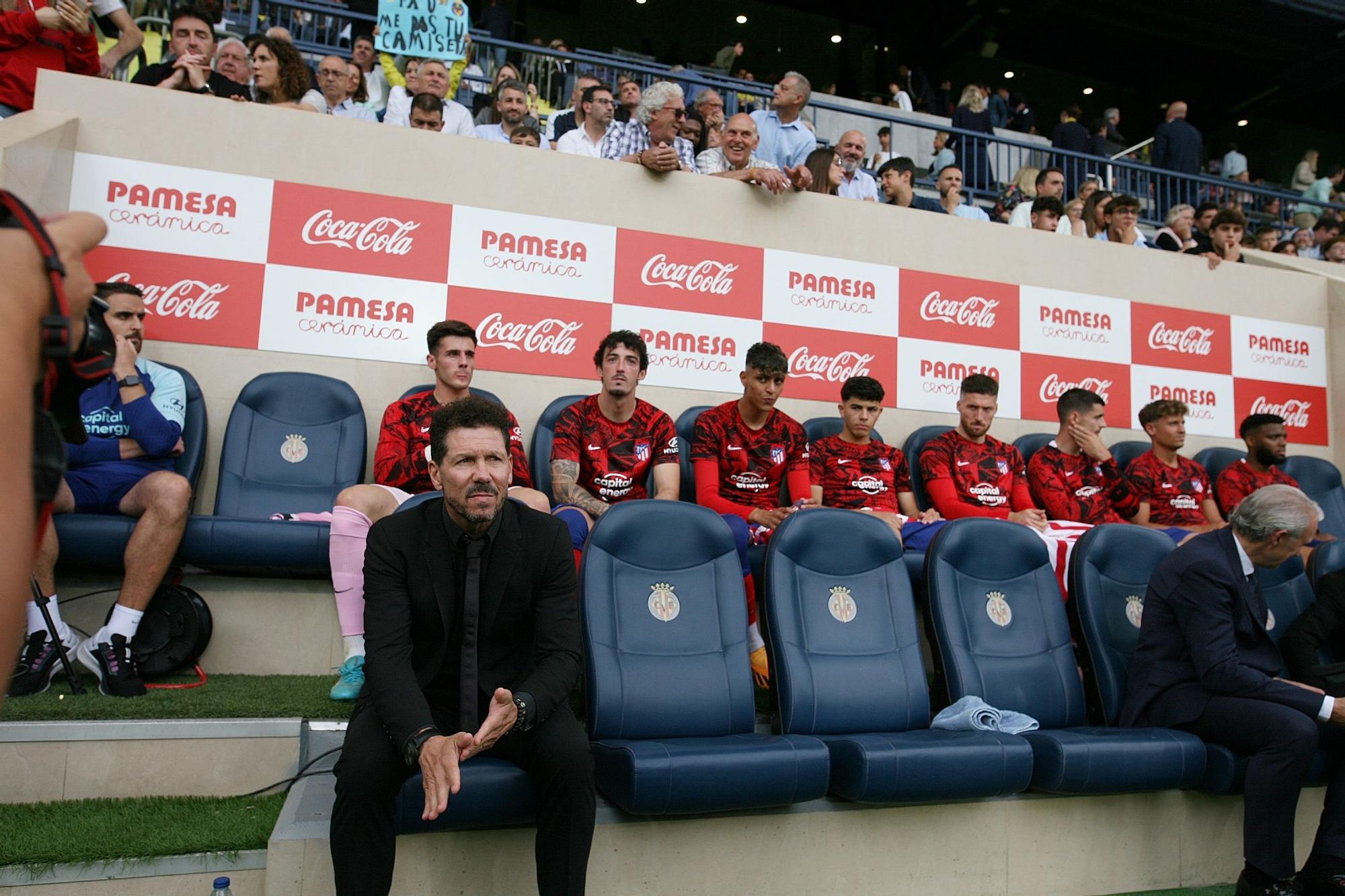 Galería | Las mejores imágenes de la afición amarilla en la previa del Villarreal-Atlético de Madrid