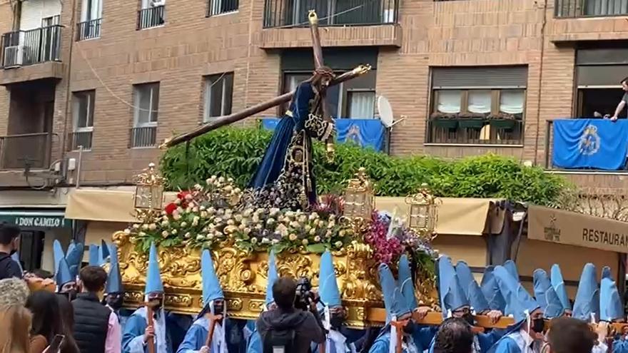 Jesús del Gran Poder, a su salida del templo de San Nicolás