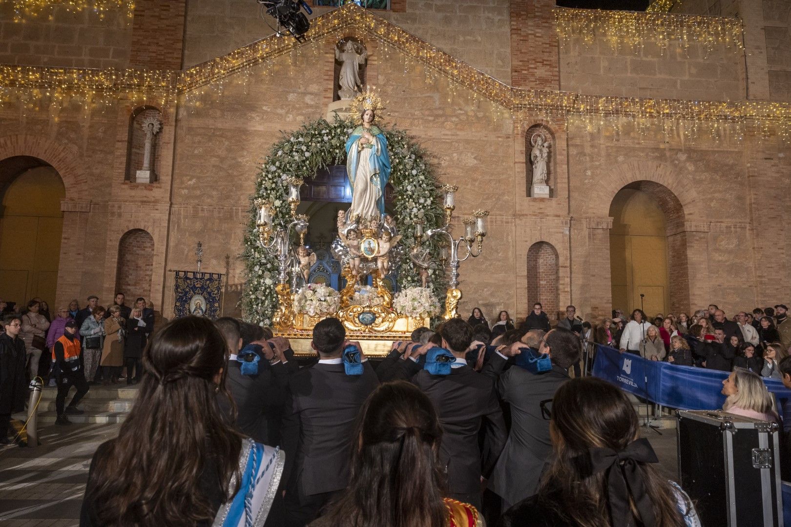 Procesión de la Purísima en  Torrevieja