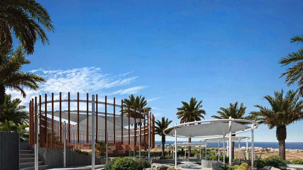 Así será la nueva plaza Charco del Valle de Los Menores, en Adeje