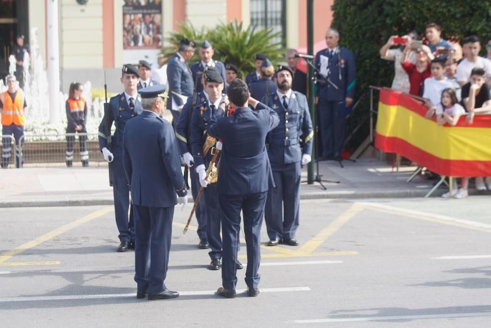 Los murcianos se vuelcan con la bandera