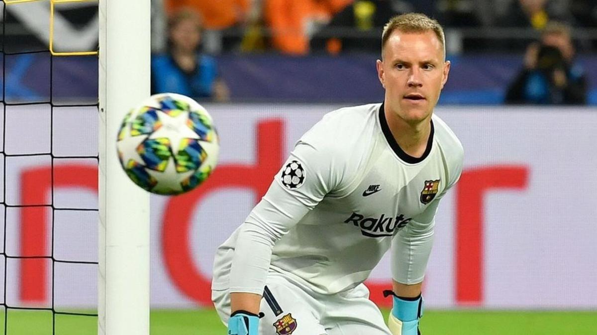 Ter Stegen salvó al Barça de una nueva derrota europea.